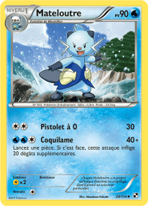 Mateloutre - Noir & Blanc - 029 - Peu commune