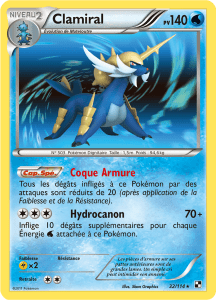 Clamiral - Noir & Blanc - 032 - Holographique rare
