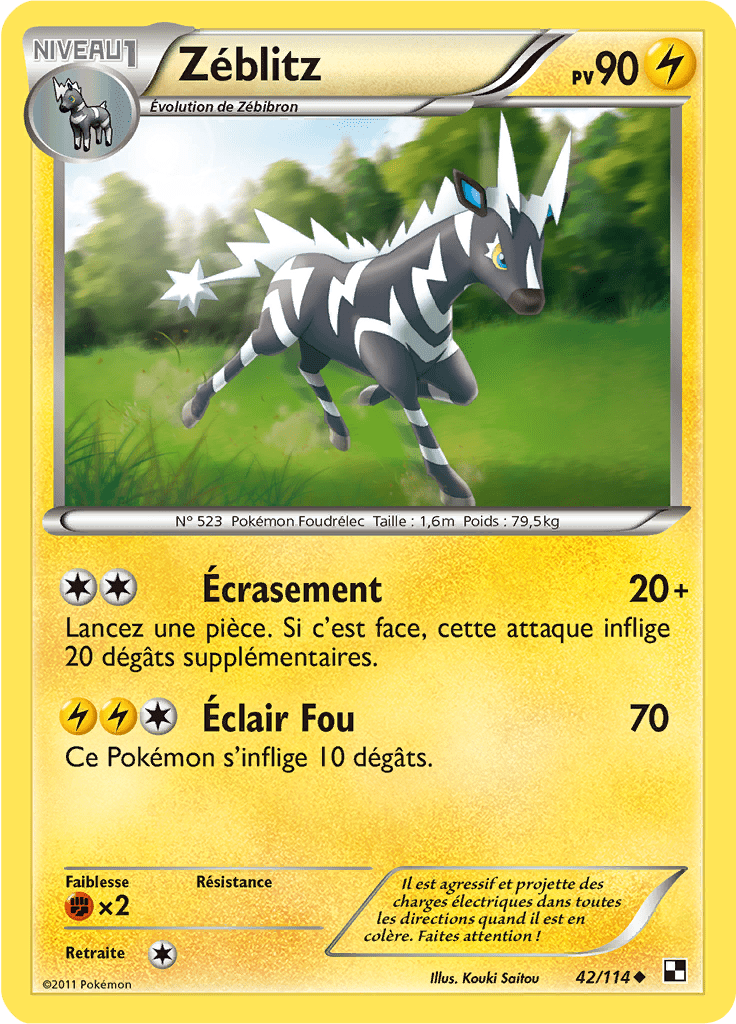 Zéblitz - Noir & Blanc - 042 - Peu commune