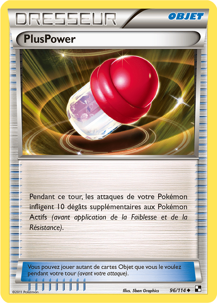 PlusPower - Noir & Blanc - 096 - Peu commune