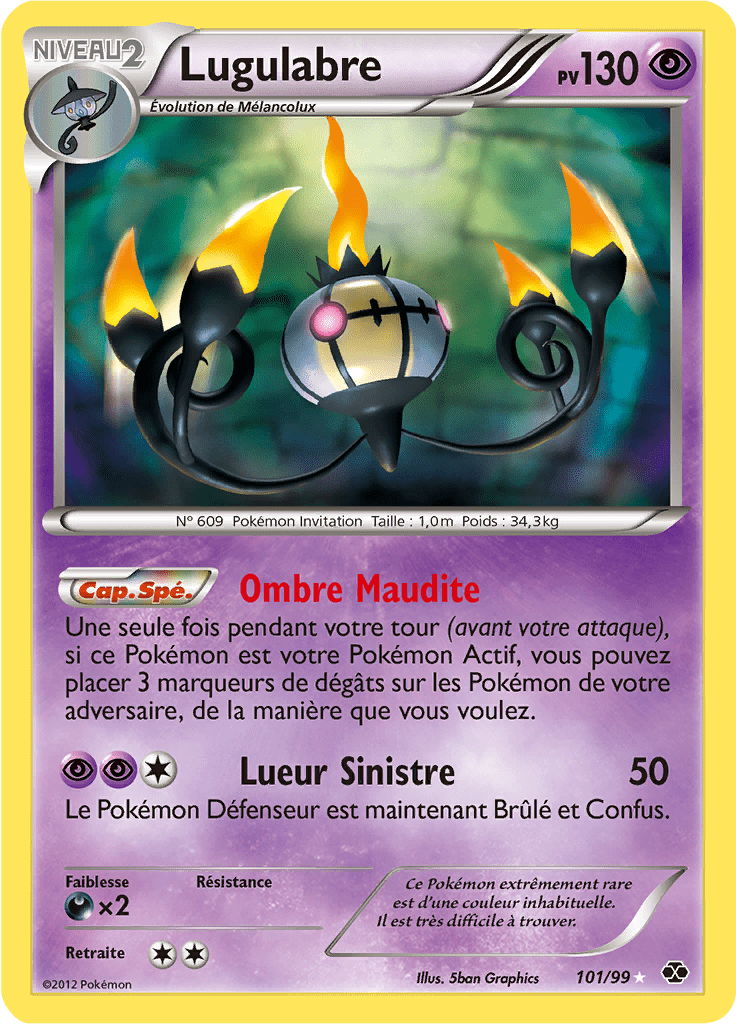 Lugulabre - NB Destinées Futures - 101 - Shiny rare