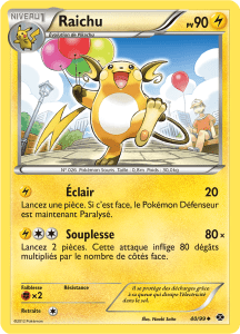 Raichu - NB Destinées Futures - 040 - Peu commune