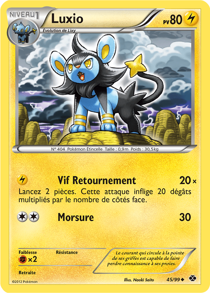 Luxio - NB Destinées Futures - 045 - Peu commune