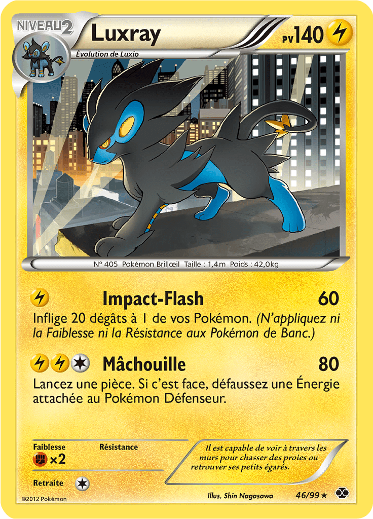 Luxio - NB Destinées Futures - 046 - Holographique rare