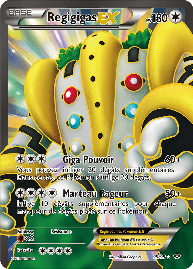 Regigigas EX - NB Destinées Futures - 099 - EX Full Art