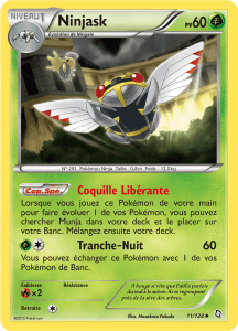 Ninjask - NB Dragons Exaltés - 011 - Peu commune