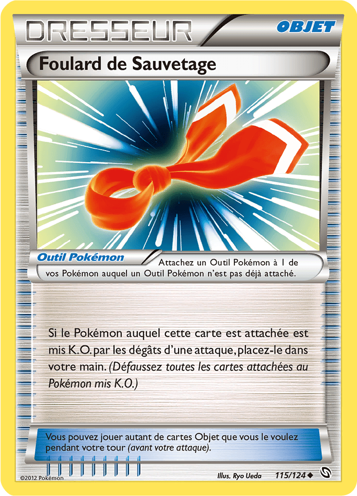 Foulard de Sauvetage - NB Dragons Exaltés - 115 - Peu commune