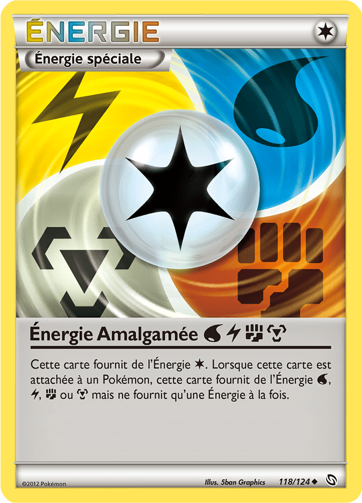 Énergie Amalgamée - NB Dragons Exaltés - 118 - Peu commune