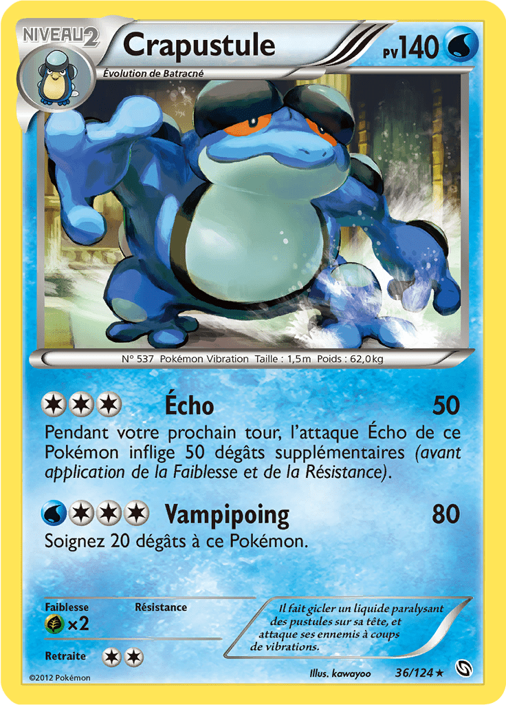 Crapustule - NB Dragons Exaltés - 036 - Rare