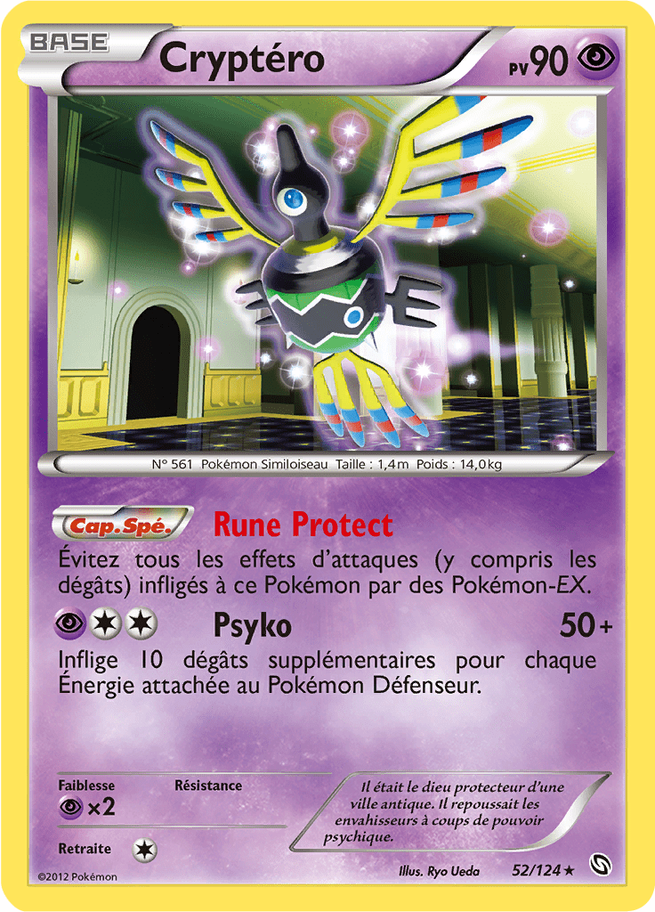 Cryptéro - NB Dragons Exaltés - 052 - Holographique rare