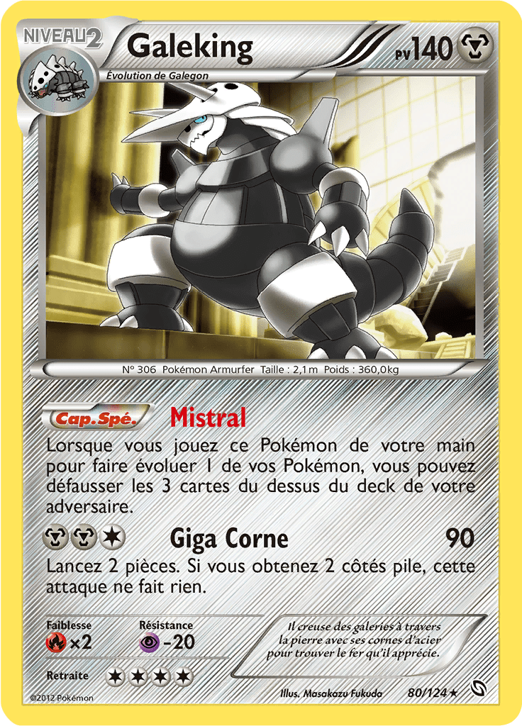 Galeking - NB Dragons Exaltés - 080 - Holographique rare