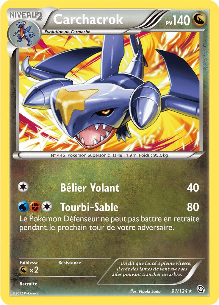 Carchacrok - NB Dragons Exaltés - 091 - Rare