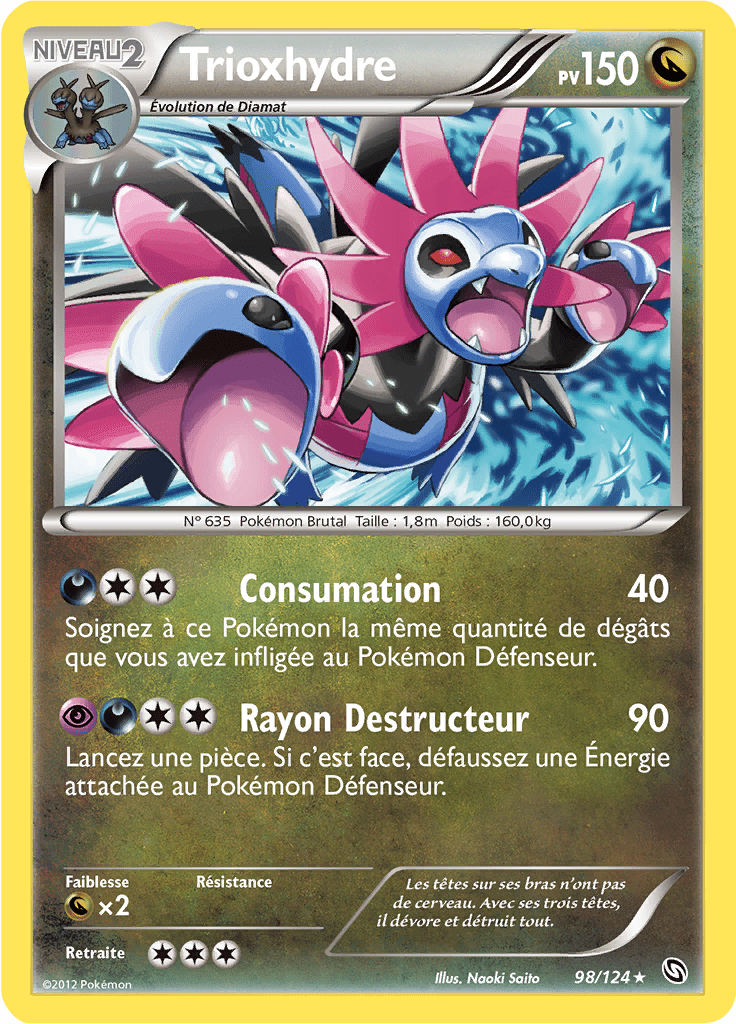 Trioxhydre - NB Dragons Exaltés - 098 - Rare
