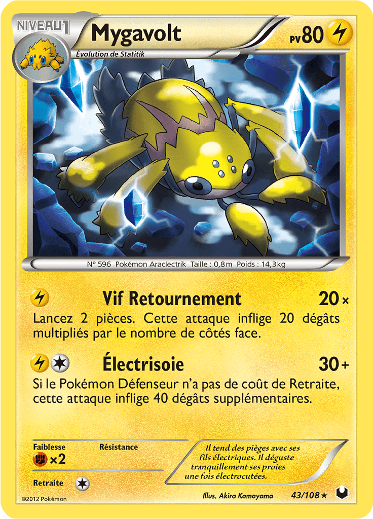 Mygavolt - NB Explorateurs Obscurs - 043 - Rare