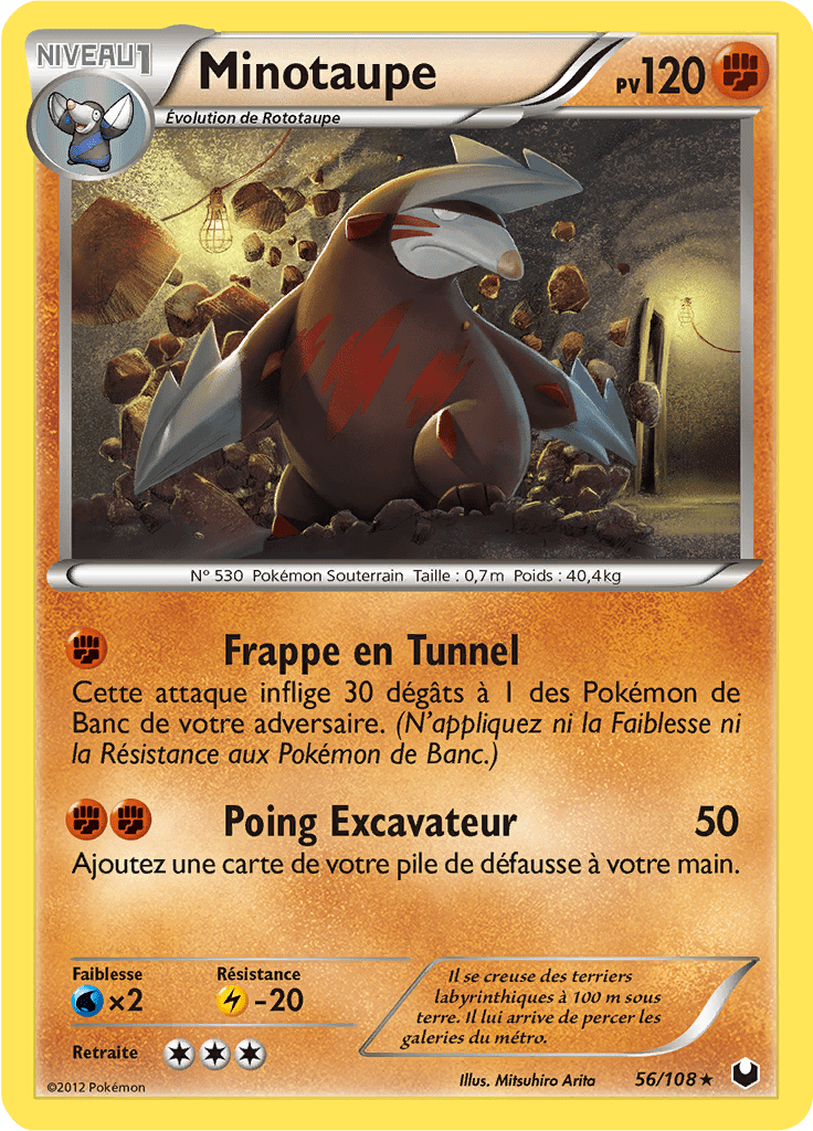 Minotaupe - NB Explorateurs Obscurs - 056 - Rare