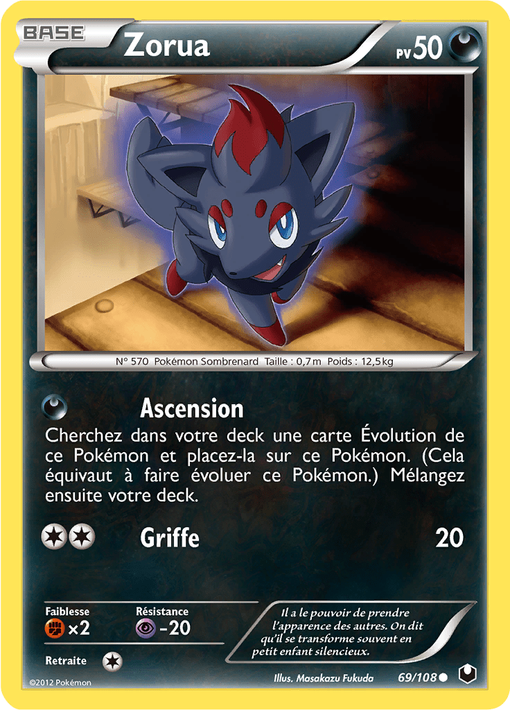 Zorua - NB Explorateurs Obscurs - 069 - Commune