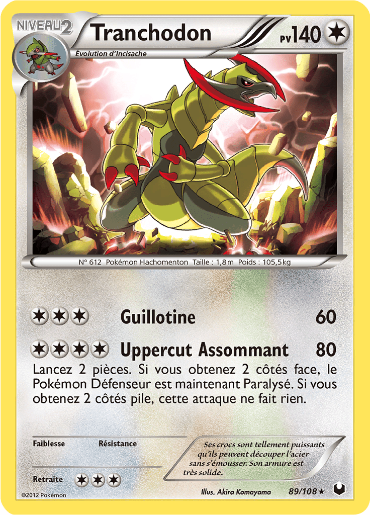 Tranchodon - NB Explorateurs Obscurs - 089 - Holographique rare