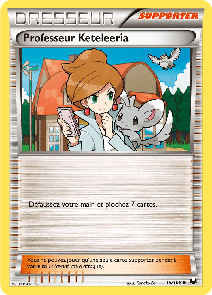 Professeur Keteleeria - NB Explorateurs Obscurs - 098 - Peu commune