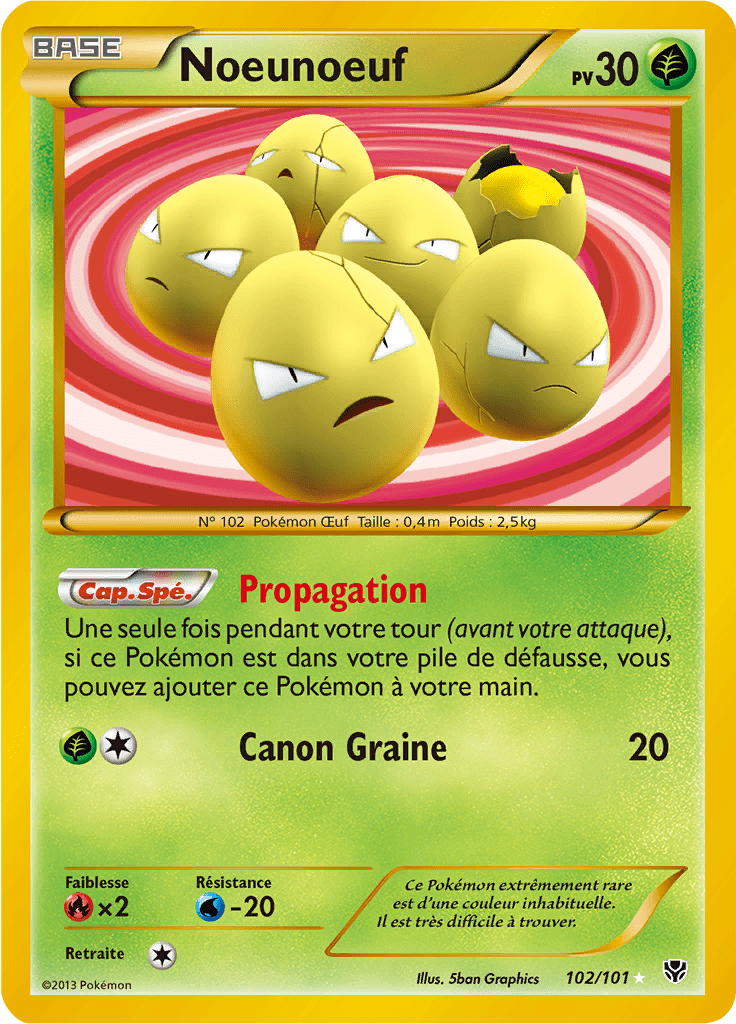 Noeunoeuf - NB Explosion Plasma - 102 - Holographique rare