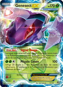 Genesect EX - NB Explosion Plasma - 011 - Holographique rare EX