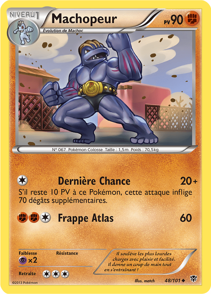 Machopeur - NB Explosion Plasma - 048 - Peu commune