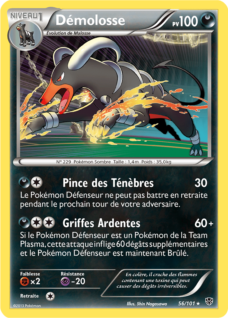 Démolosse - NB Explosion Plasma - 056 - Holographique rare