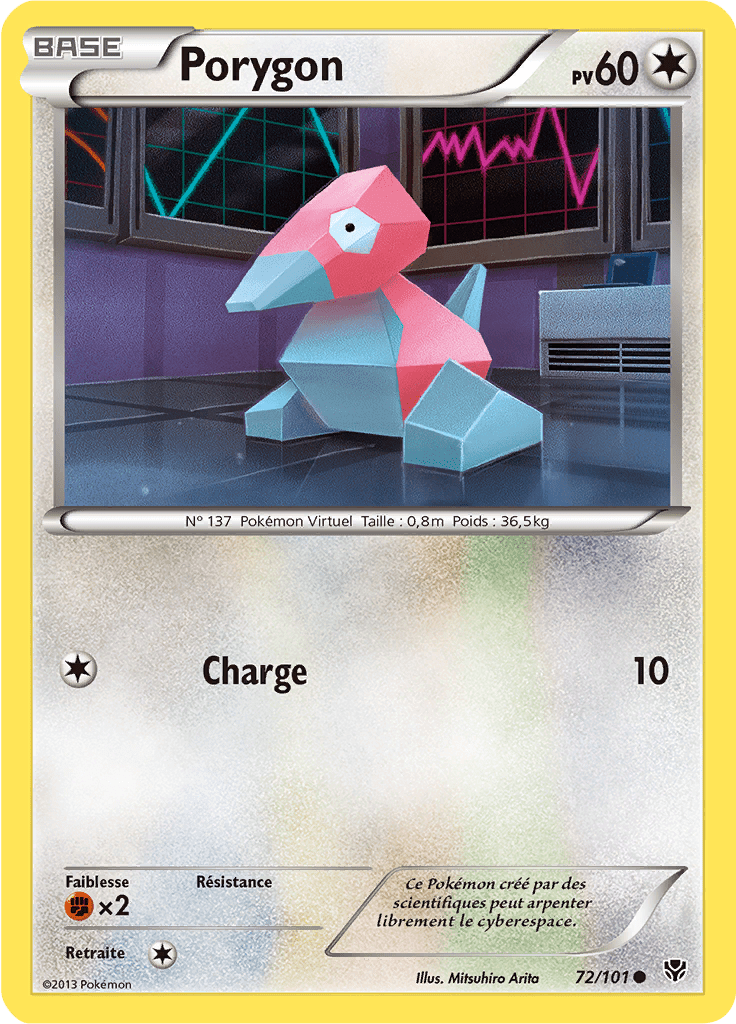 Porygon - NB Explosion Plasma - 072 - Commune
