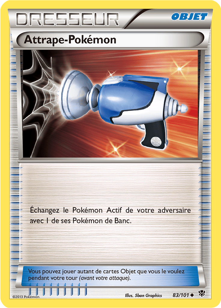 Attrape-Pokémon - NB Explosion Plasma - 083 - Peu commune