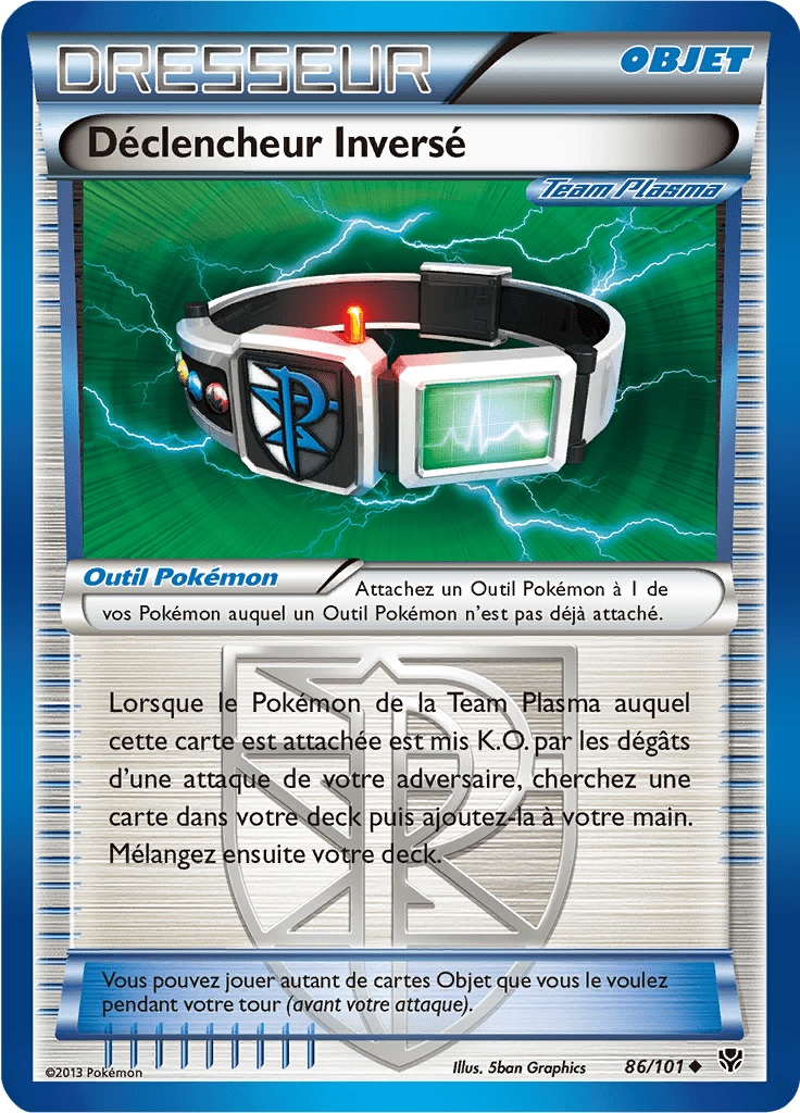 Déclencheur Inversé - NB Explosion Plasma - 086 - Peu commune