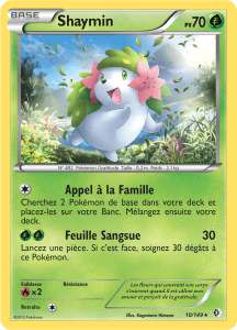 Shaymin - NB Frontières Franchies - 010 - Rare