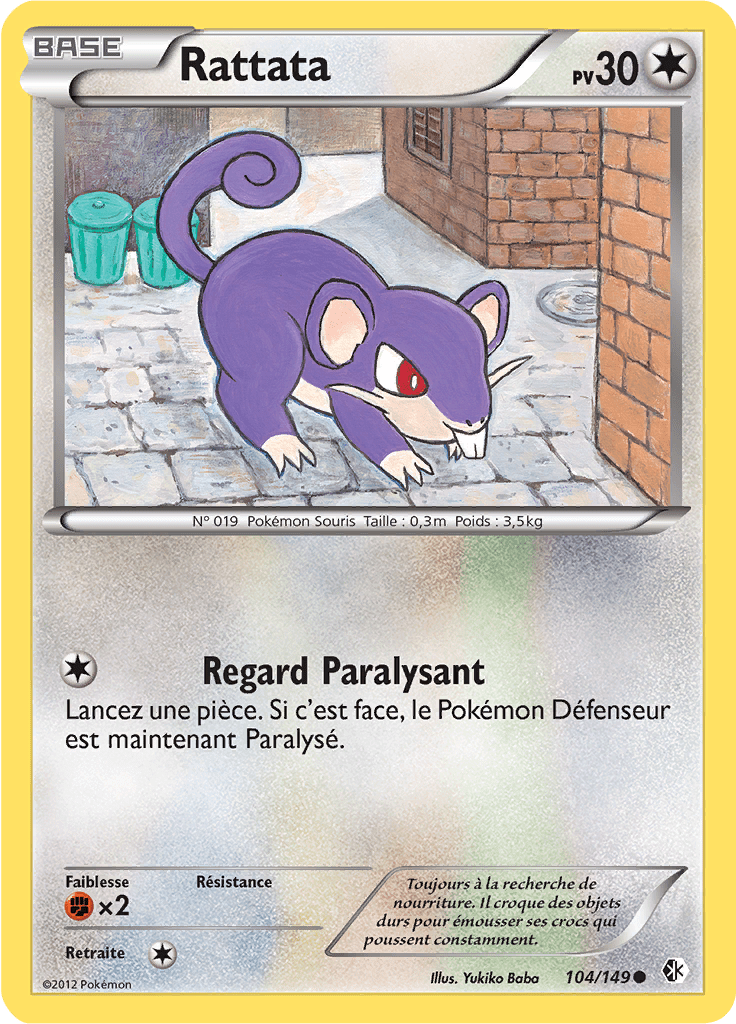 Rattata - NB Frontières Franchies - 104 - Commune