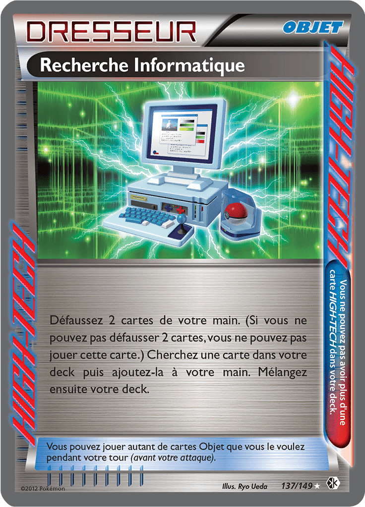 Recherche Informatique - NB Frontières Franchies - 137 - Rare HIGH-TECH