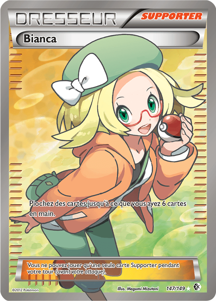 Bianca EX - NB Frontières Franchies - 147 - Trainer Full Art