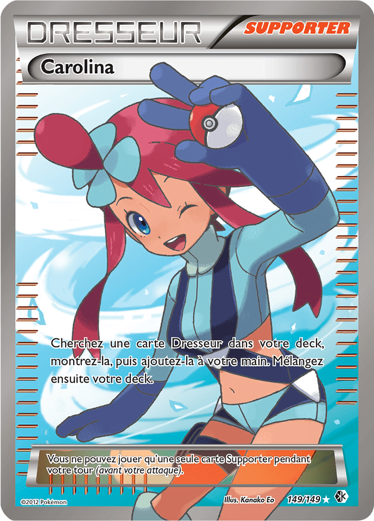 Carolina EX - NB Frontières Franchies - 149 - Trainer Full Art