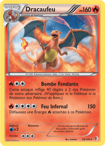 Dracaufeu - NB Frontières Franchies - 020 - Holographique rare