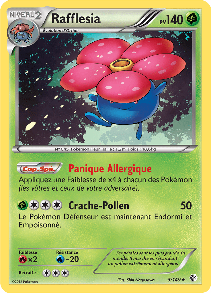 Rafflesia - NB Frontières Franchies - 003 - Holographique rare