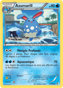 Azumarill - NB Frontières Franchies - 037 - Peu commune