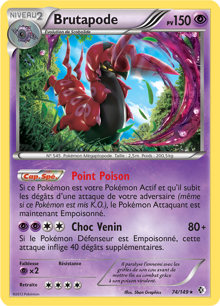 Brutapode - NB Frontières Franchies - 074 - Holographique rare