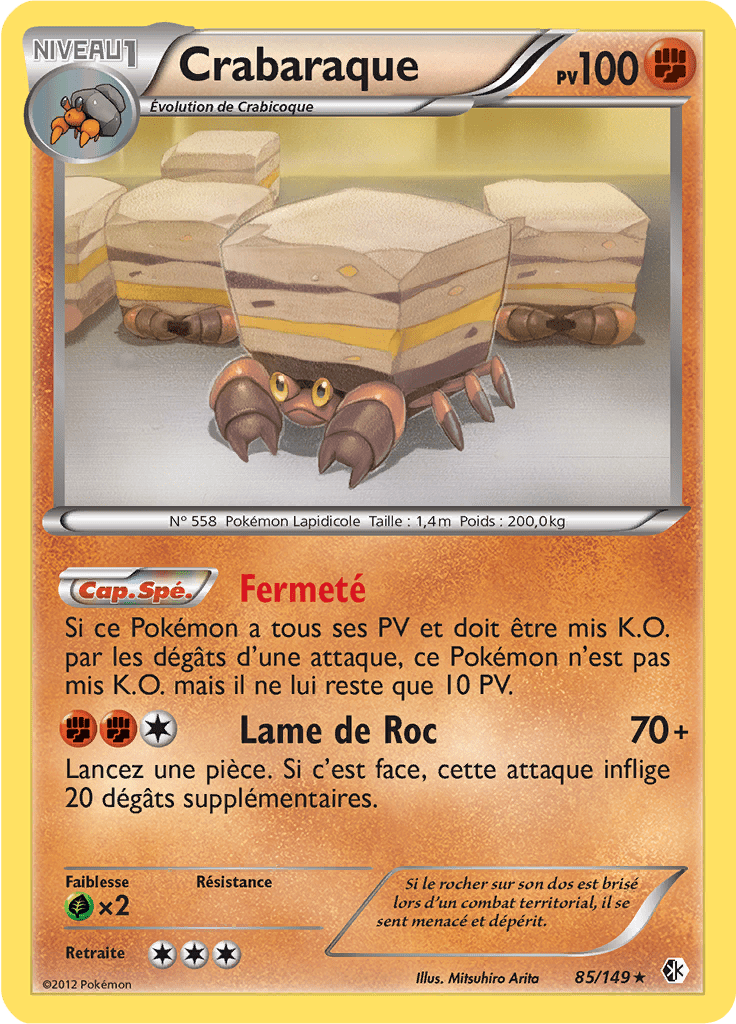 Crabaraque - NB Frontières Franchies - 085 - Holographique rare