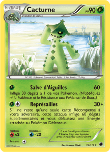 Cacturne - NB Glaciation Plasma - 010 - Peu commune