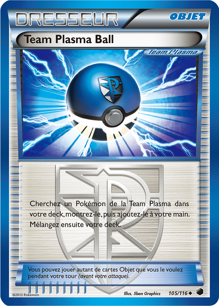 Team Plasma Ball - NB Glaciation Plasma - 105 - Peu commune