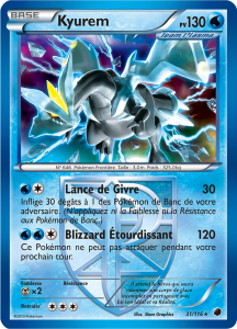 Kyurem - NB Glaciation Plasma - 031 - Holographique rare