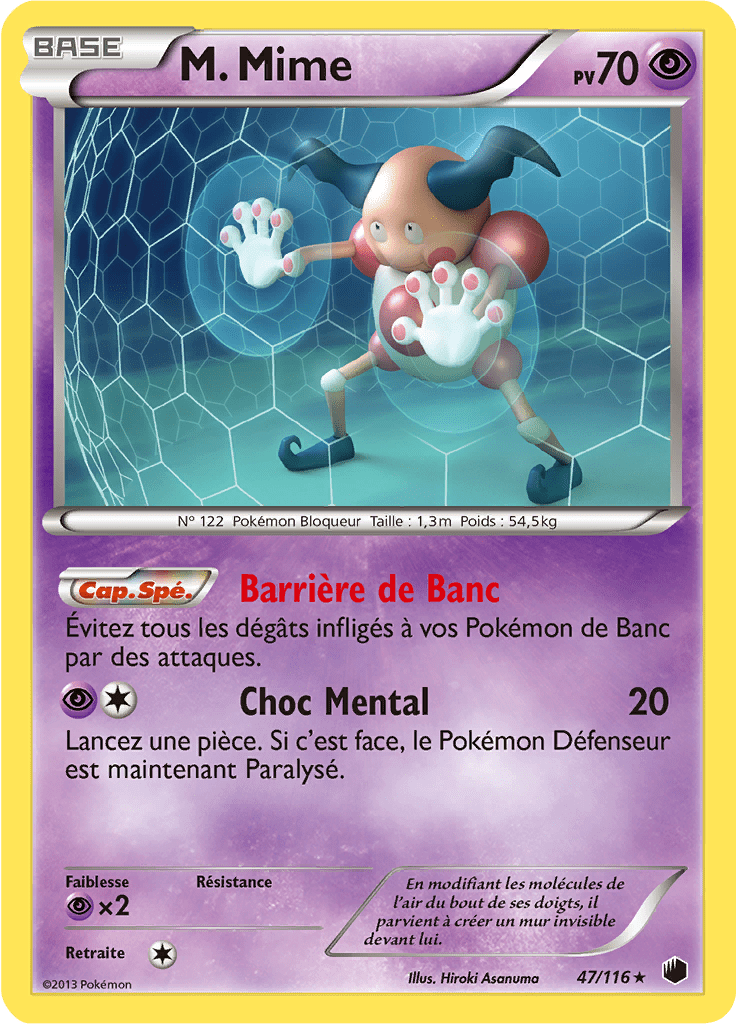 M. Mime - NB Glaciation Plasma - 047 - Rare