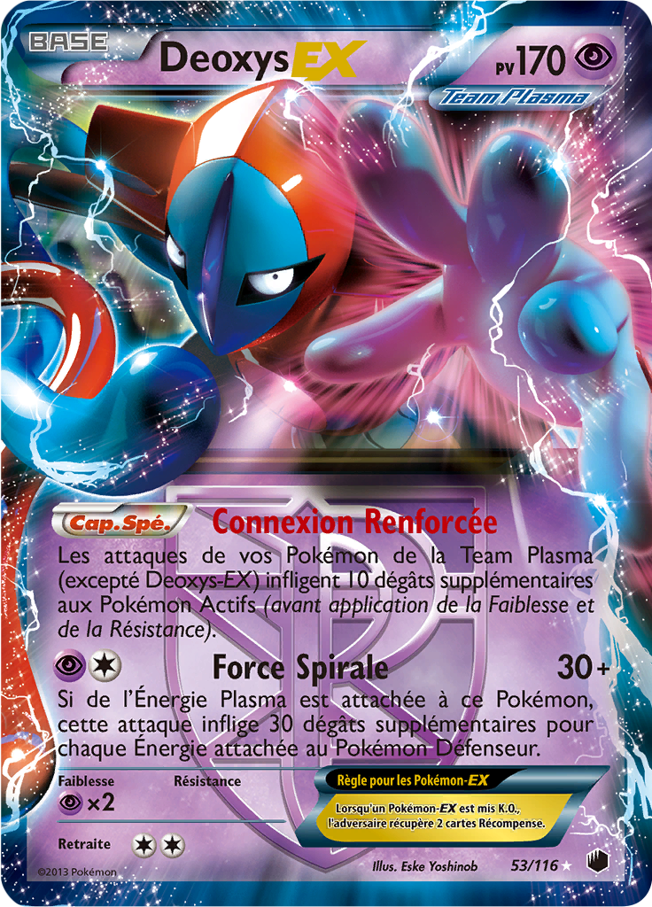 Deoxys EX - NB Glaciation Plasma - 053 - Holographique rare EX