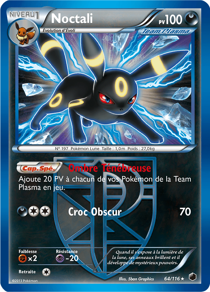 Noctali - NB Glaciation Plasma - 064 - Holographique rare
