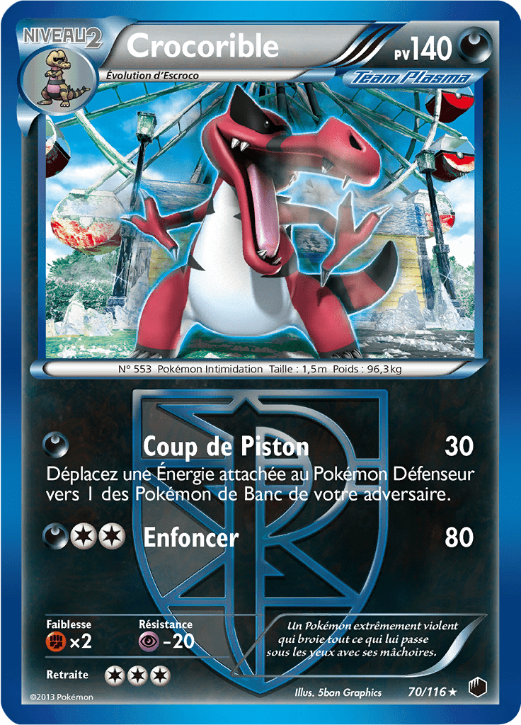 Crocorible - NB Glaciation Plasma - 070 - Rare