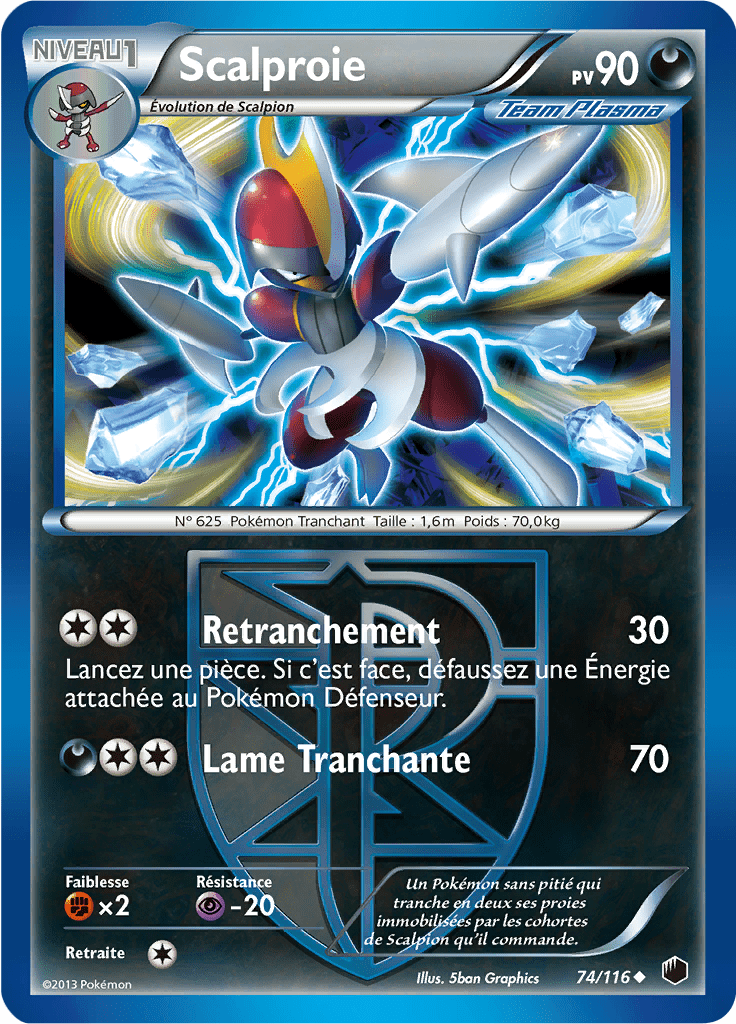 Scalproie - NB Glaciation Plasma - 074 - Peu commune