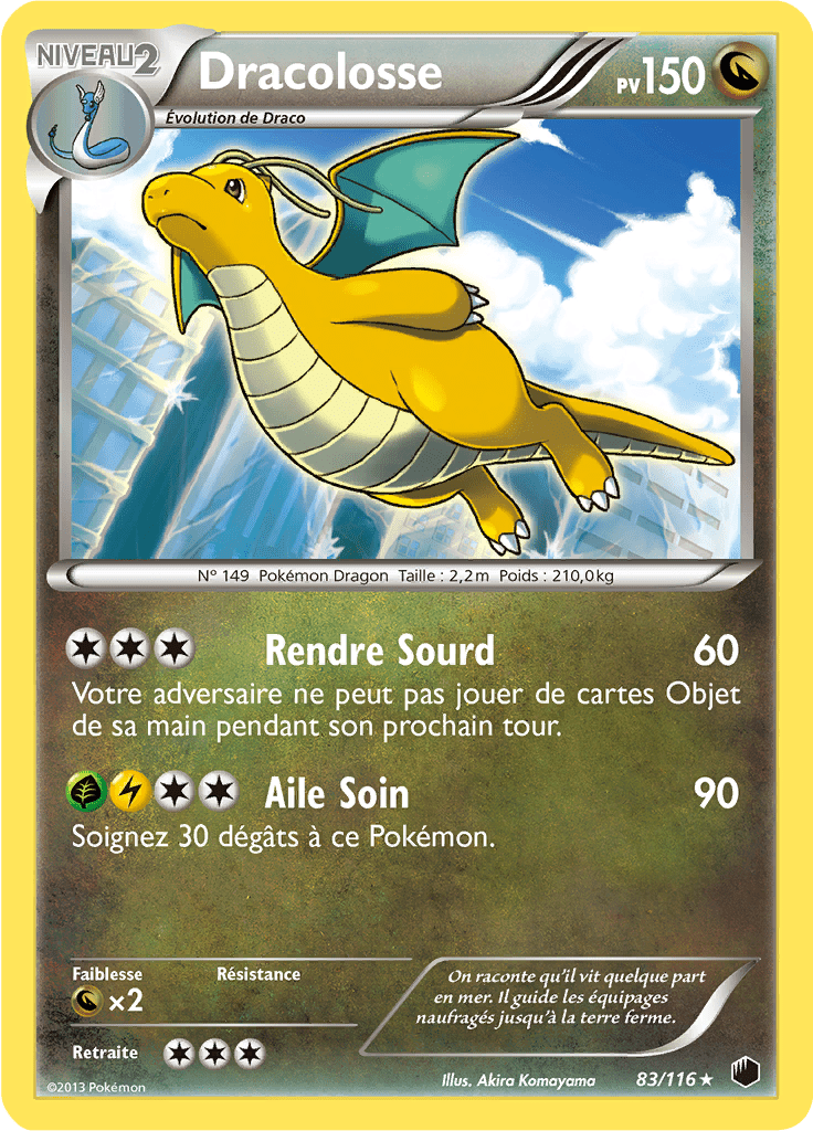 Dracolosse - NB Glaciation Plasma - 083 - Holographique rare