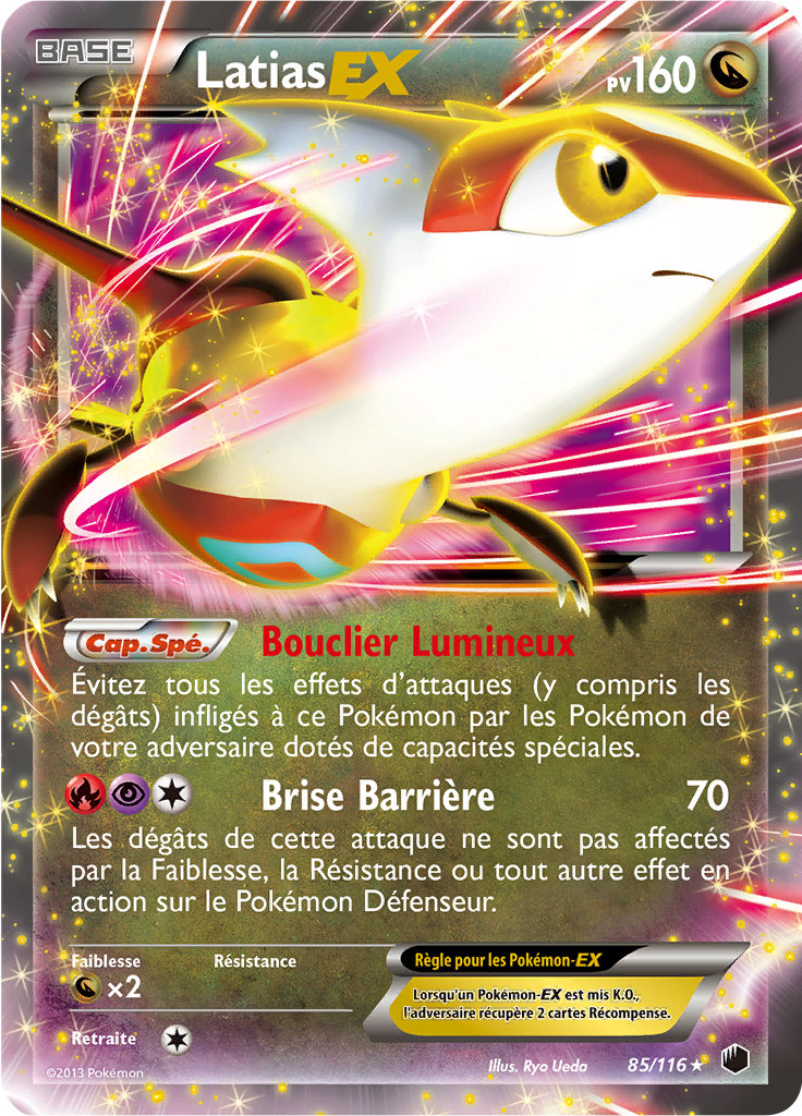 Latias EX - NB Glaciation Plasma - 085 - Holographique rare EX
