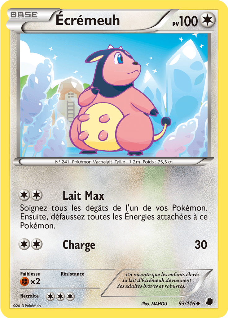 Écrémeuh - NB Glaciation Plasma - 093 - Peu commune